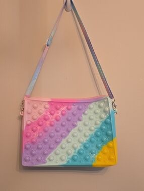 Pop it Purse for Kids - Circles Pattern